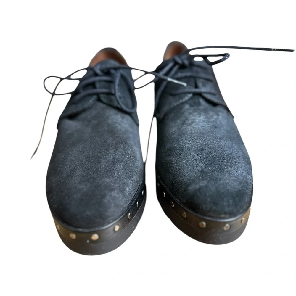 Hispanitas Abbott Wedge Studded Oxfords Size 36
